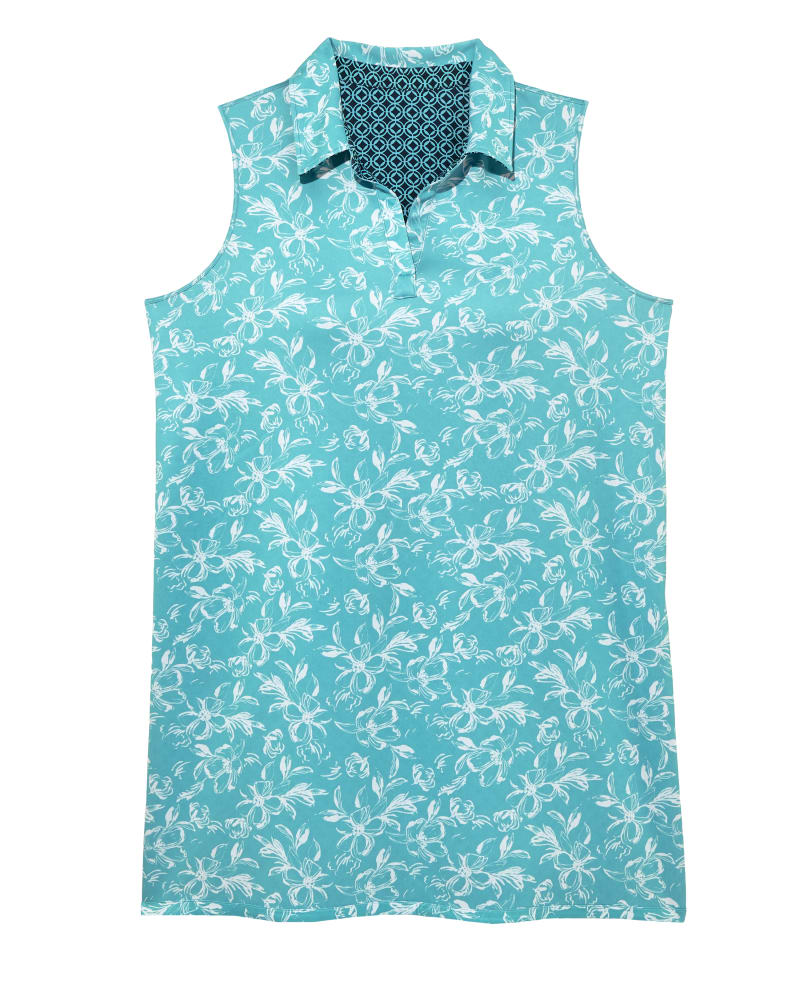 Front of plus size Jefferson Reversible Sleeveless Dress by Rafaella | Dia&Co | dia_product_style_image_id:120375